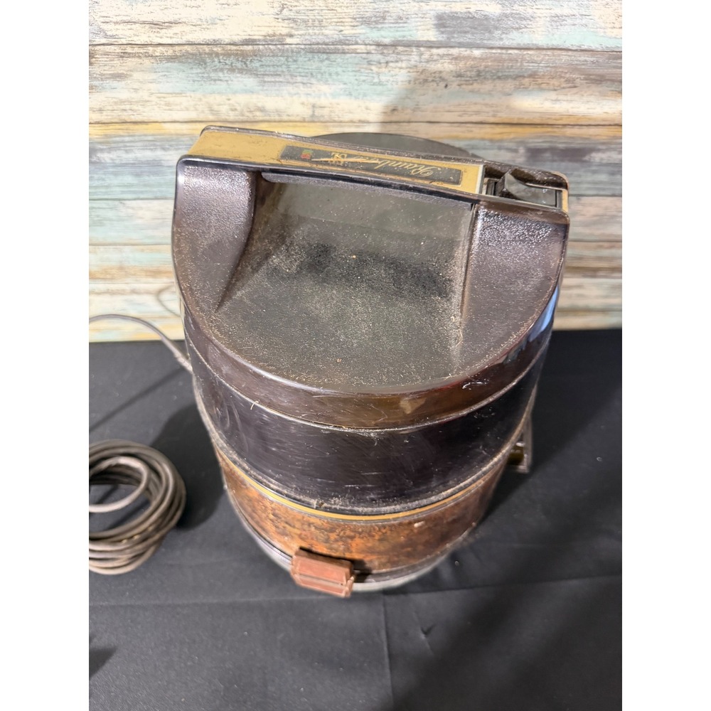 Rainbow SE Canister‎ Vacuum Base Brown Gold Fair Vintage Water Filtration Unit - Picture 2 of 6
